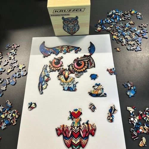 Układanka Drewniana- Puzzle Kruzzel 24551 na Arena.pl