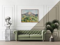 Mont Sainte-Victoire, Paul Cézanne - plakat 30x20 cm