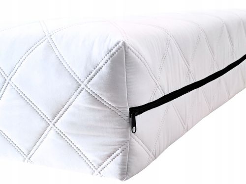 Materac 140x200 kieszeniowy ŚREDNIO TWARDY pocket 7 stref BLANCO na Arena.pl