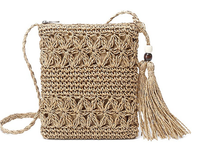 KOSZYK DO RĘKI MAŁA TOREBKA NA LATO PLECIONA NA PLAŻĘ PLAŻOWA MIEJSKA