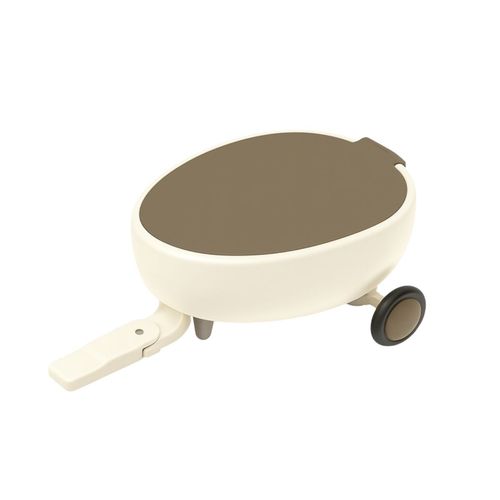 jeździk grawitacyjny Arti LED i wózek do jeździka - beżowy na Arena.pl