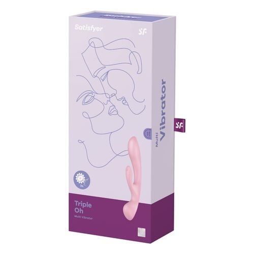 wibrator króliczek triple oh pink satisfyer na Arena.pl