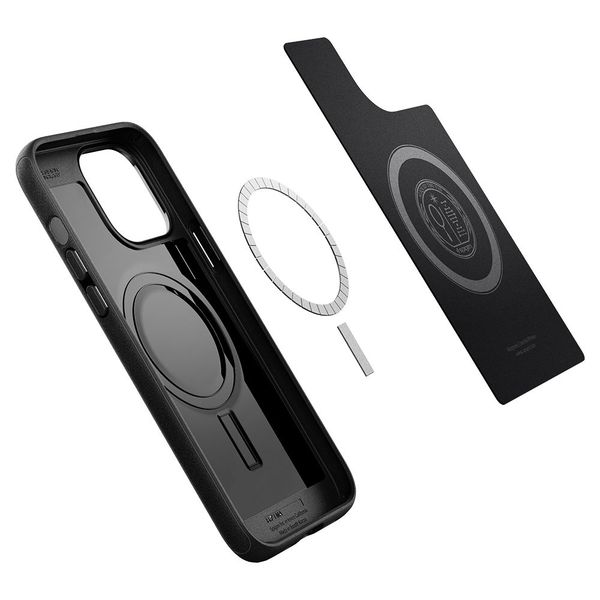 spigen mag armor magsafe iphone 13 pro matte black zdjęcie 9