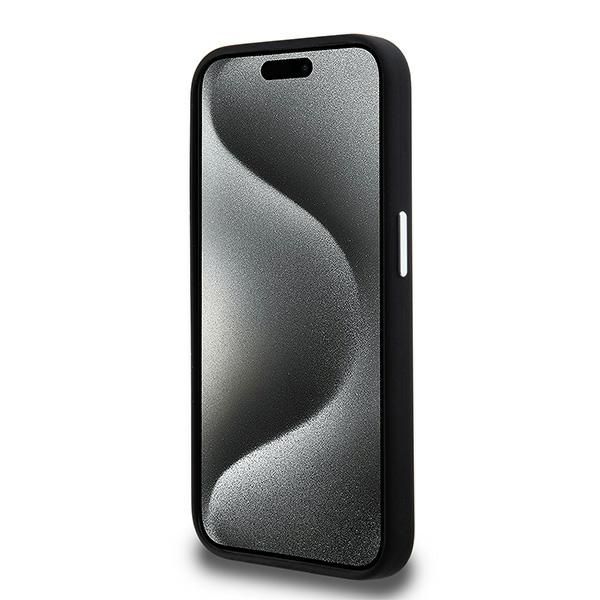 etui karl lagerfeld silicone metal       script logo do iphone 15 pro zdjęcie 5