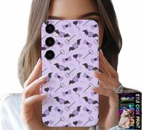 ETUI DO SAMSUNG GALAXY A24 4G - MODNE WZORY WIDŁY SERCA KOKARDKI KOKARDA
