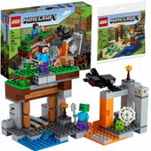 LEGO Minecraft Opuszczona kopalnia 21166 + Plaża żółwi 30432