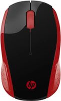 Mysz bezprzewodowa HP 200 USB 2.4 GHz Black-Red