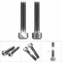 ŚRUBY DO MOSTKA WSPORNIKA HAMULCA ROWEROWE M5X25MM 2 SZT TYTAN