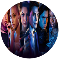 Opłatek na tort Riverdale