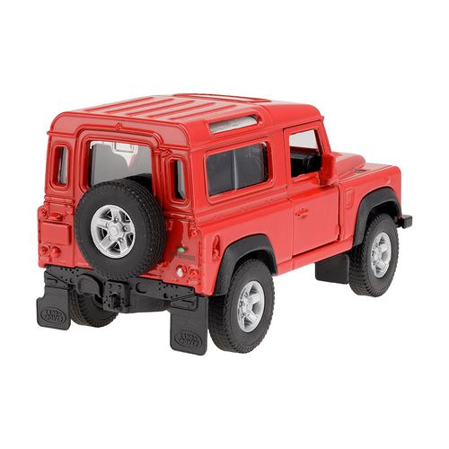 Model 1:34, Land Rover Defender, czerwony na Arena.pl