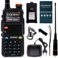 Krótkofalówka Baofeng UV-5RH PRO 10W Radiotelefon Skaner Radio FM VHF UHF