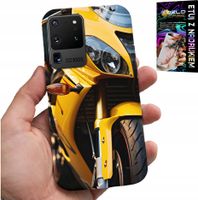 ETUI DO SAMSUNG GALAXY S20 Ultra - MOTOR MOTOCYKL FAN OBUDOWA CASE PLECKI