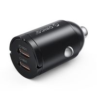 Ładowarka samochodowa USB-C 30W - czarna