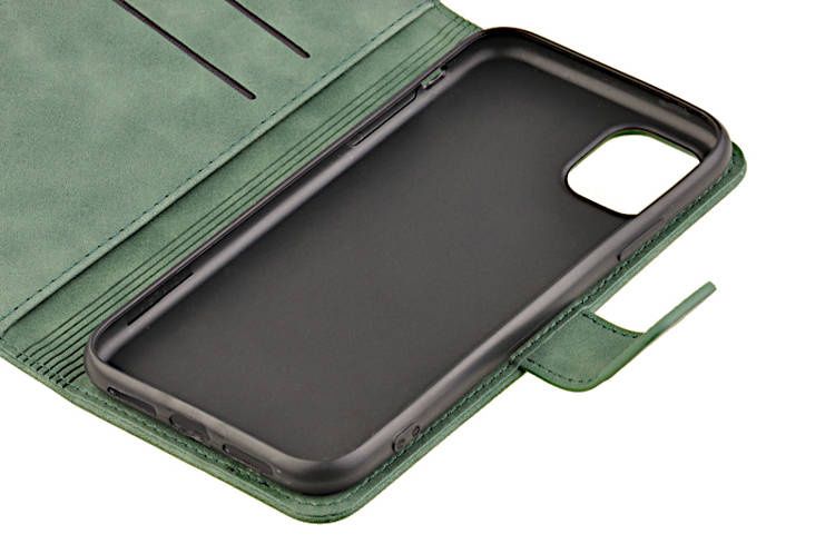 Etui portfel Tender do Apple iPhone 11 zielony zdjęcie 5