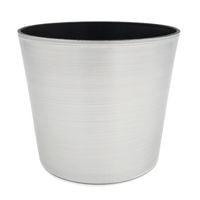 OSŁONKA NA DONICZKĘ SREBRNA DONICZKA NA KWIATY NOWOCZESNA 13 cm