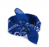 Bandana Classic rebel  szafirowy