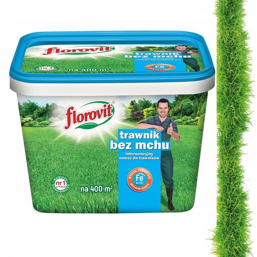 NAWÓZ ANTYMECH FLOROVIT 8KG INTERWENCYJNY DO TRAWNIKÓW TRAWNIKA Z MCHEM na Arena.pl