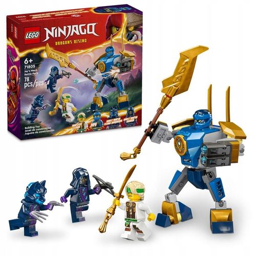 LEGO Ninjago Zestaw Bitewny Ruchomy Mech Jaya Robot 71805 Lloyd 4 Figurki na Arena.pl