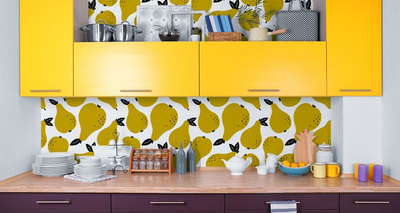 Tapeta Do Kuchni - Gruszki zdjęcie 2