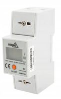 Licznik Energii Prądu 1fazowy 80A Podlicznik Reset