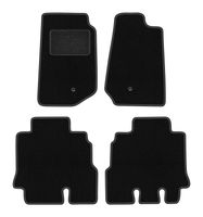 Dywaniki welurowe do: Jeep Wrangler III JK 2006-2017 terenowy czarne