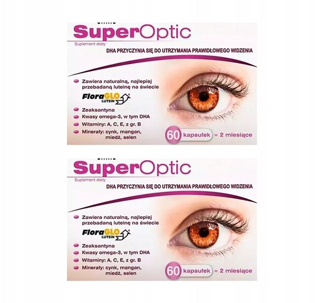 2 X SUPEROPTIC NA POPRAWĘ KOMFORTU WIDZENIA zdjęcie 1