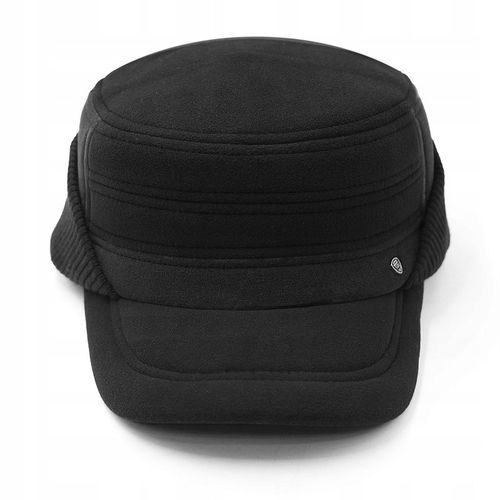 Czapka z daszkiem męska PATROLÓWKA nauszniki POLAR na Arena.pl