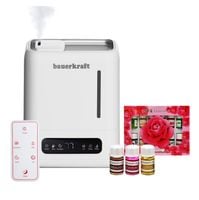 Nawilżacz powietrza filtr UV aromaterapia pilot timer Bauerkraft + olejki