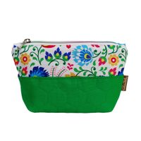 Kosmetyczka wzór Łowicki dla niej Rozmiar Kosmetyczki - 19cm x 13.5cm x 5cm