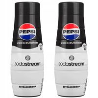 2x SYROP PEPSI MAX ZERO CUKRU SATURATOR SODASTREAM KONCENTRAT SOK DO