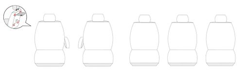 Seat Alhambra 5 os.1996-2010 Pokrowce dopasowane na miarę na Arena.pl