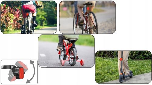 Lokalizator GPS LiTag MiLi lampka tylna do roweru światło rowerow IOS APPLE na Arena.pl