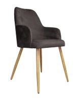 Krzesło WESTA noga dąb MG05 brąz