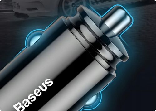 BASEUS MOCNA SZYBKA ŁADOWARKA SAMOCHODOWA USB USB-C TYP-C PD 30W QC 3.0 5A na Arena.pl