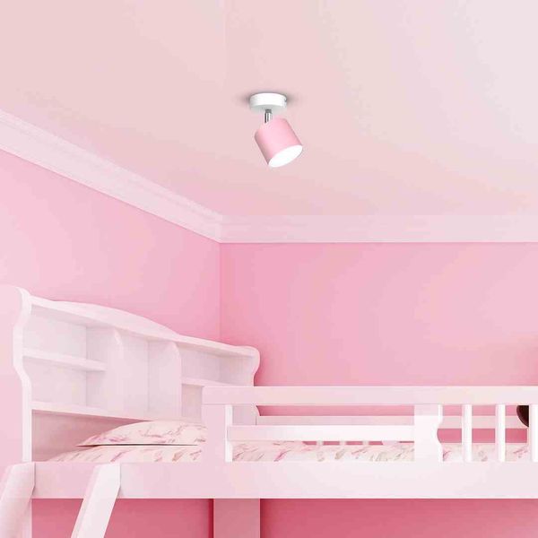 KINKIET DIXIE PINK/WHITE 1XGX53 zdjęcie 5