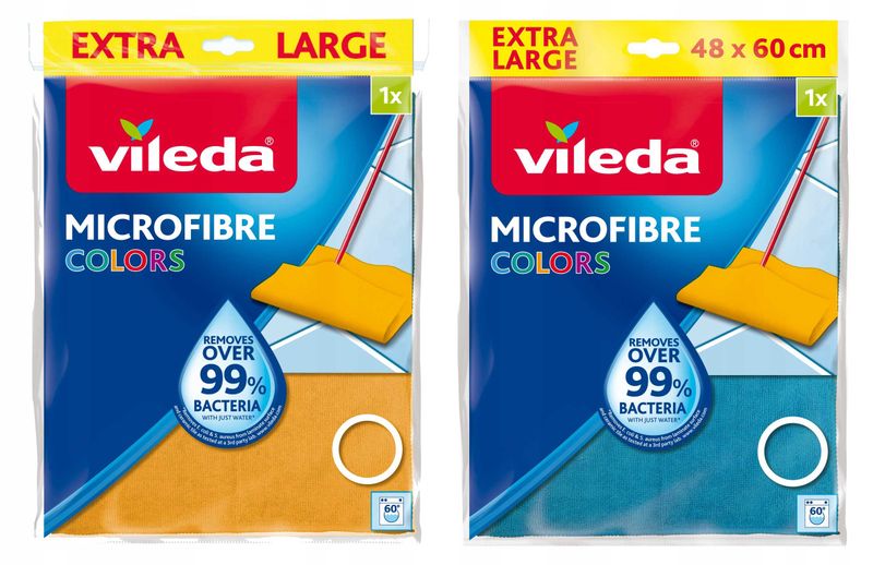 Ścierka do podłogi Vileda Microfibre Colors 1szt. zdjęcie 3