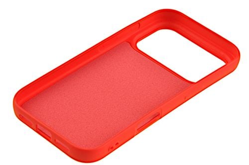 Etui silikonowe Tint do Apple iPhone 17 Pro czerwony na Arena.pl