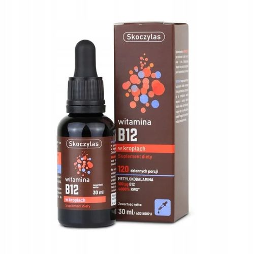 2X Skoczylas, Witamina B12 w kroplach, 30 ml na Arena.pl