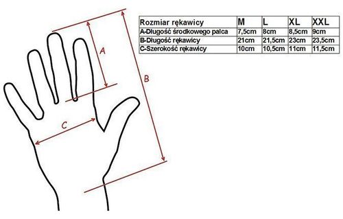 RĘKAWICE PRO-BIKER QUAD MTB CROSS MOTOR ENDURO M na Arena.pl