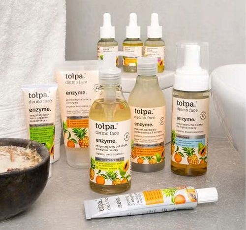 TOŁPA DERMO FACE ENZYME MIKRODERMABRAZJA 3 ENZYMY PEELING ENZYMATYCZNY 40ML na Arena.pl