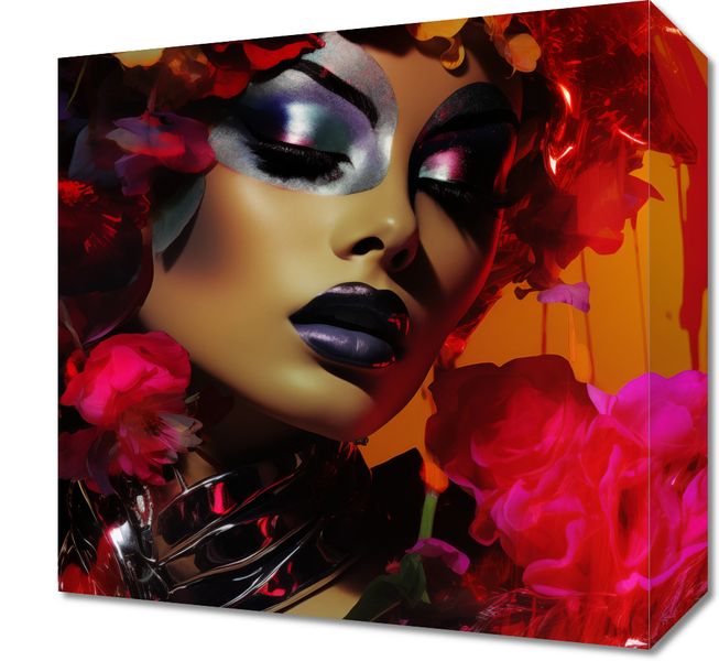 Obraz 30x30cm Kwiecista Diva zdjęcie 1