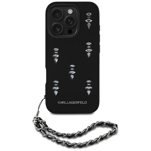 Etui Karl Lagerfeld do iPhone 16 Pro, Czarny na Arena.pl