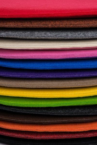 Poduszka na krzesło fioletowa zdjęcie 3