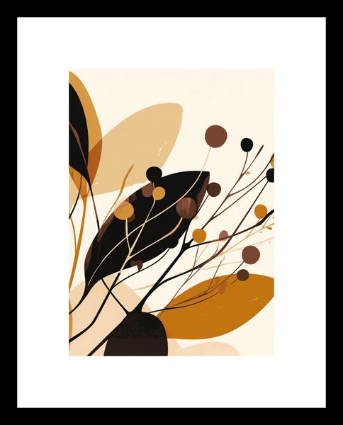Plakat 25x35cm Jesienne Sylwety zdjęcie 3