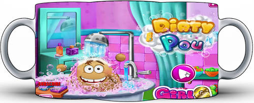 Kubek ceramiczny Pou - gra wideo na Arena.pl