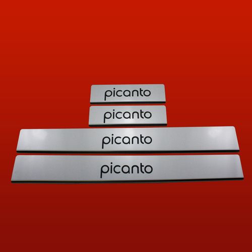 Listwa progowa KIA PICANTO MK2 Stal nierdzewna 304 połysk 4szt na Arena.pl