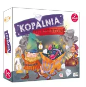 Kopalnia diamentów - gra planszowa karciana dla dzieci i dorosłych rodzinna