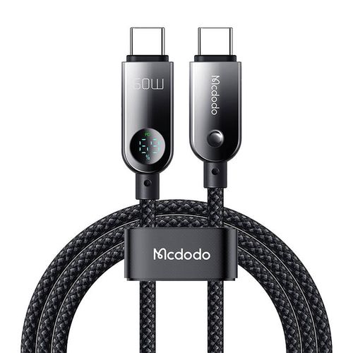 Kabel Mcdodo CA-4780 USB-C 60W z LED DO Ładowania Laptopa 1.2m na Arena.pl