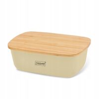 Chlebak z deską do krojenia kremowy MAESTRO MR-1776-IVORY
