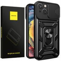 ETUI SPACECASE CAMRING POKROWIEC RING CASE DO IPHONE 15 PLUS + SZKŁO POF